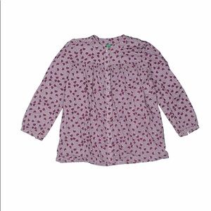 United colors - long sleeve shirt size 3/4 NWOT